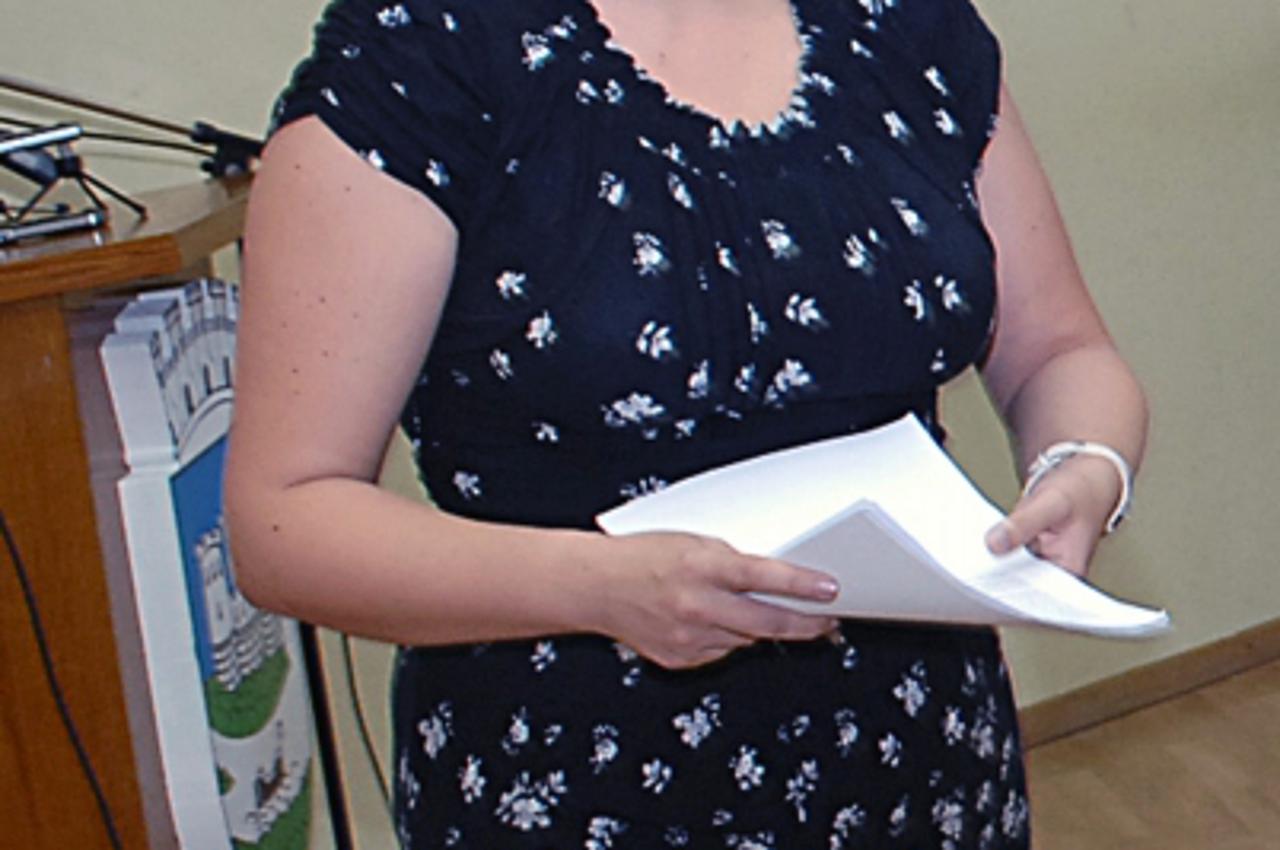'21.06.2012., Sisak - Kristina Ikic Banicek kandidatkinja je SDP-a za mjesto sisacke gradonacelnice.(ARHIVA) Photo: Nikola Cutuk/PIXSELL'