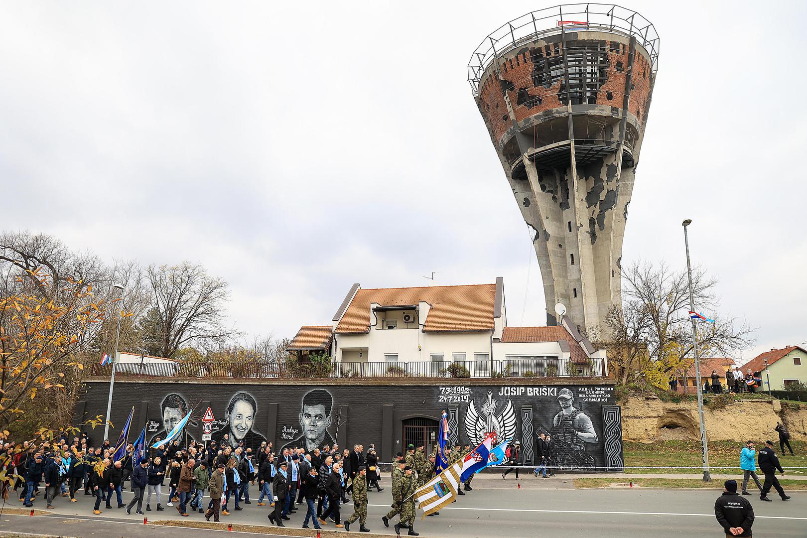 18.11.2021., Vukovar - Obiljezavanje 30. obljetnice vukovarskog stradanja pod nazivom Dan sjecanja na zrtvu Vukovara 1991.- 2021. 