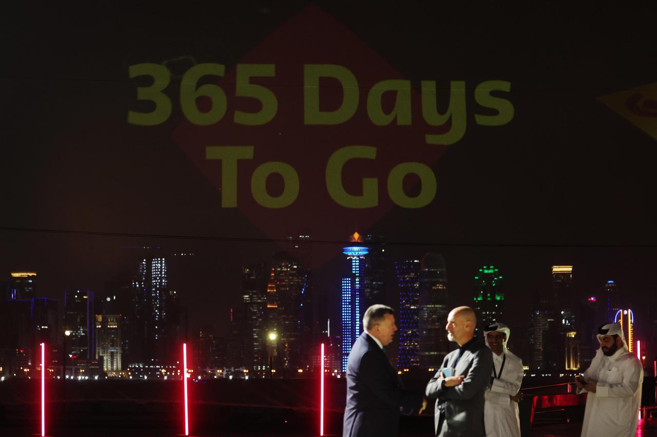 One year to go until the 2022 World Cup in Qatar