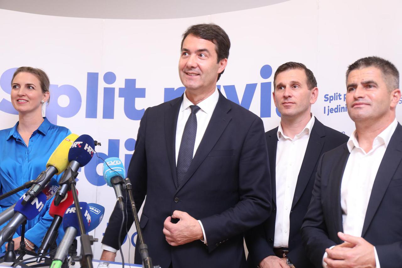 Split: Mihanović i Đogaš dali izjavu nakon objave prvih izbornih rezultata