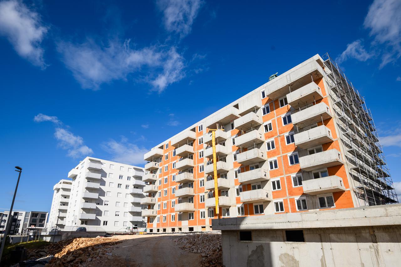 Zadar: Izgradnja zgrada u Ulici Nikole Tesle