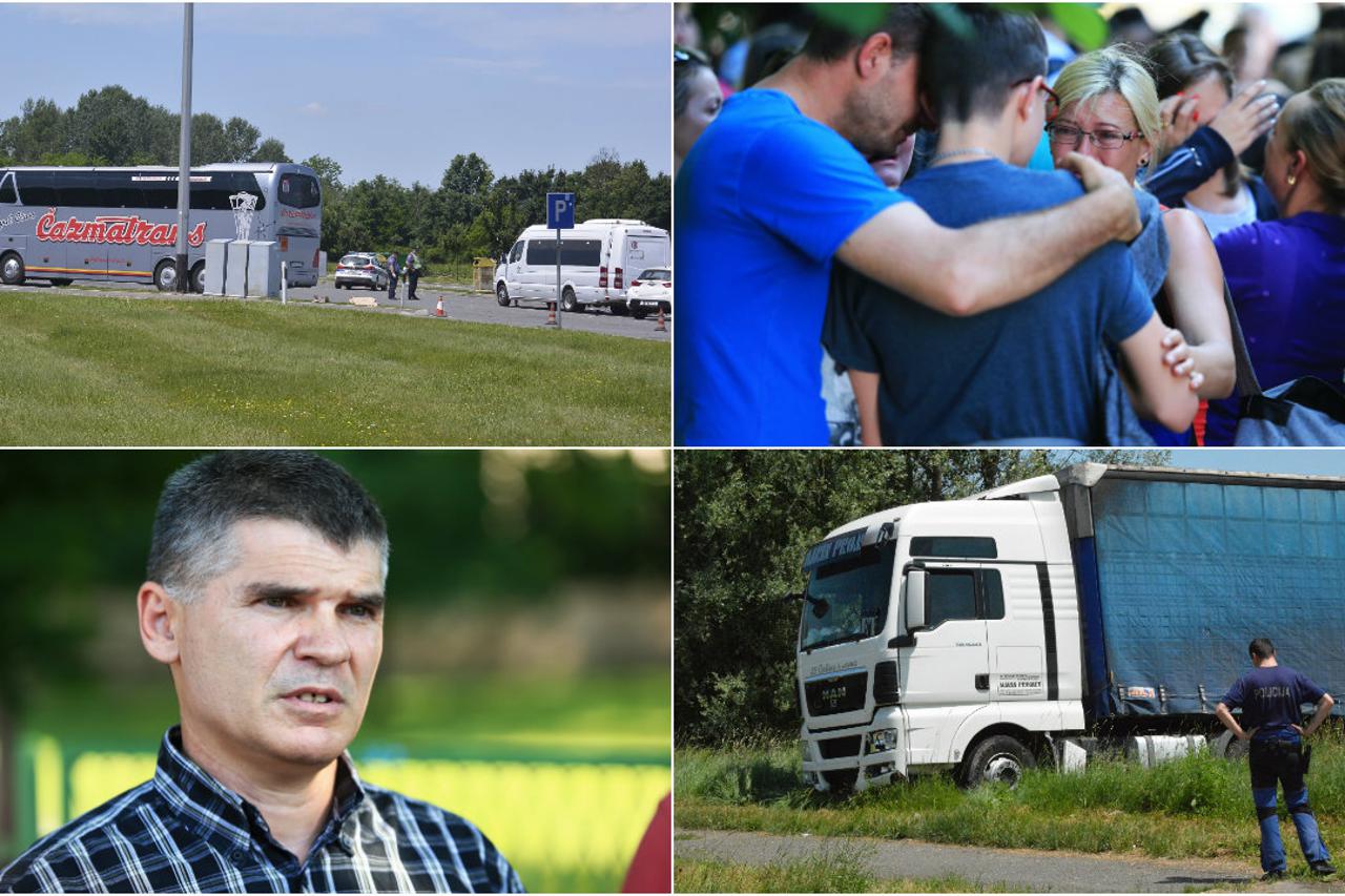 Nesreća-Dvoje djece poginulo u naletu kamiona na odmorištu autoceste između Novske i Okučana