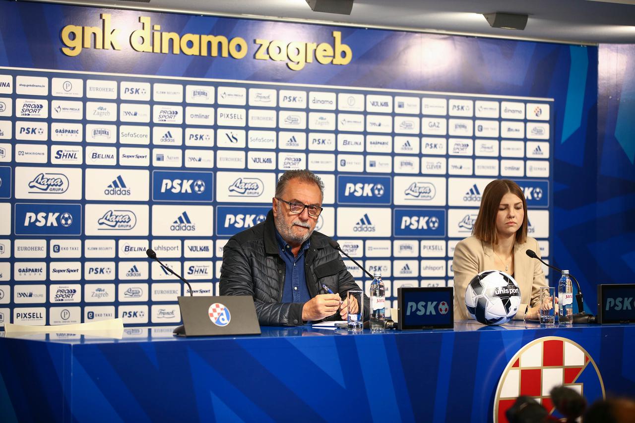 Zagreb: Konferencija za medije Ante Čačića uoči utakmice Dinamo - Osijek