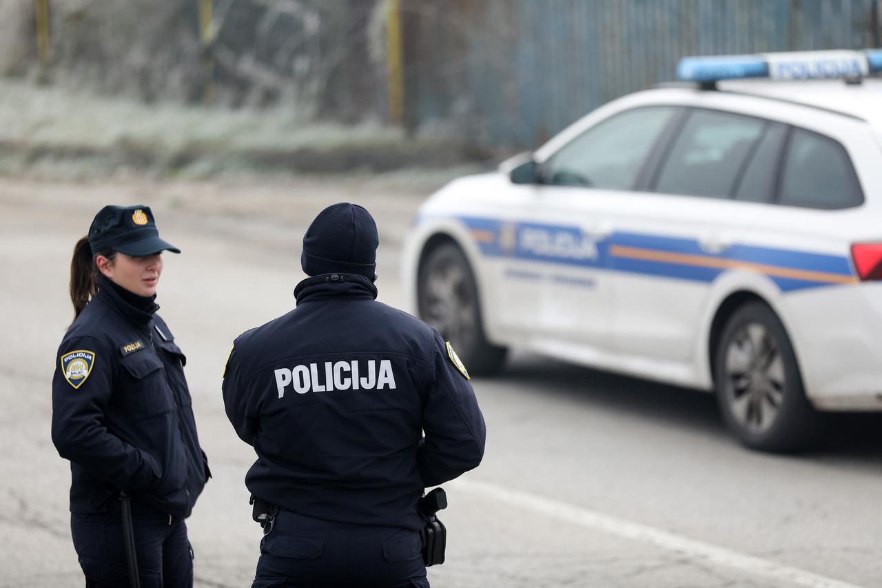 Zagreb: Policijski očevid na odlagalištu smeća Jakuševec