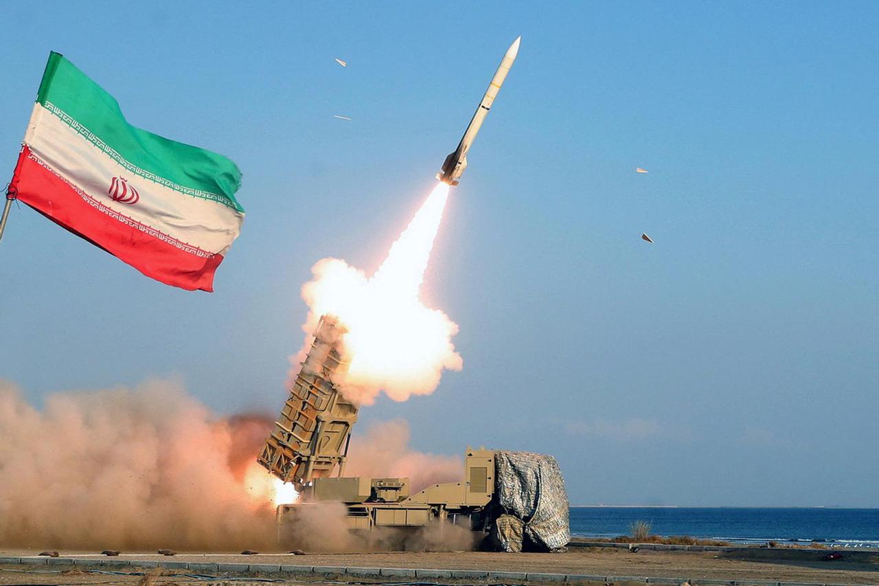 Iranian military carries out drills in the coastal area of the Gulf of Oman