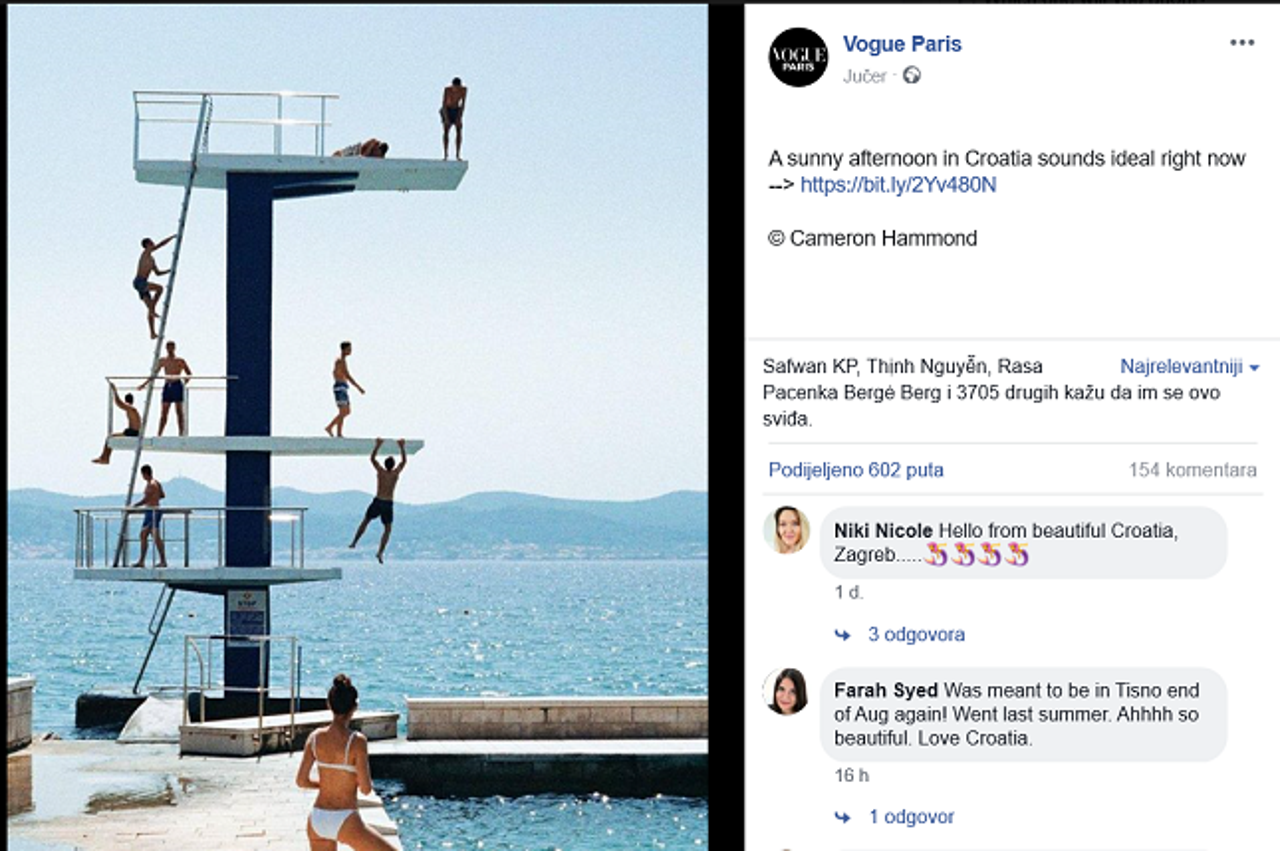 Vogue o Hrvatskoj