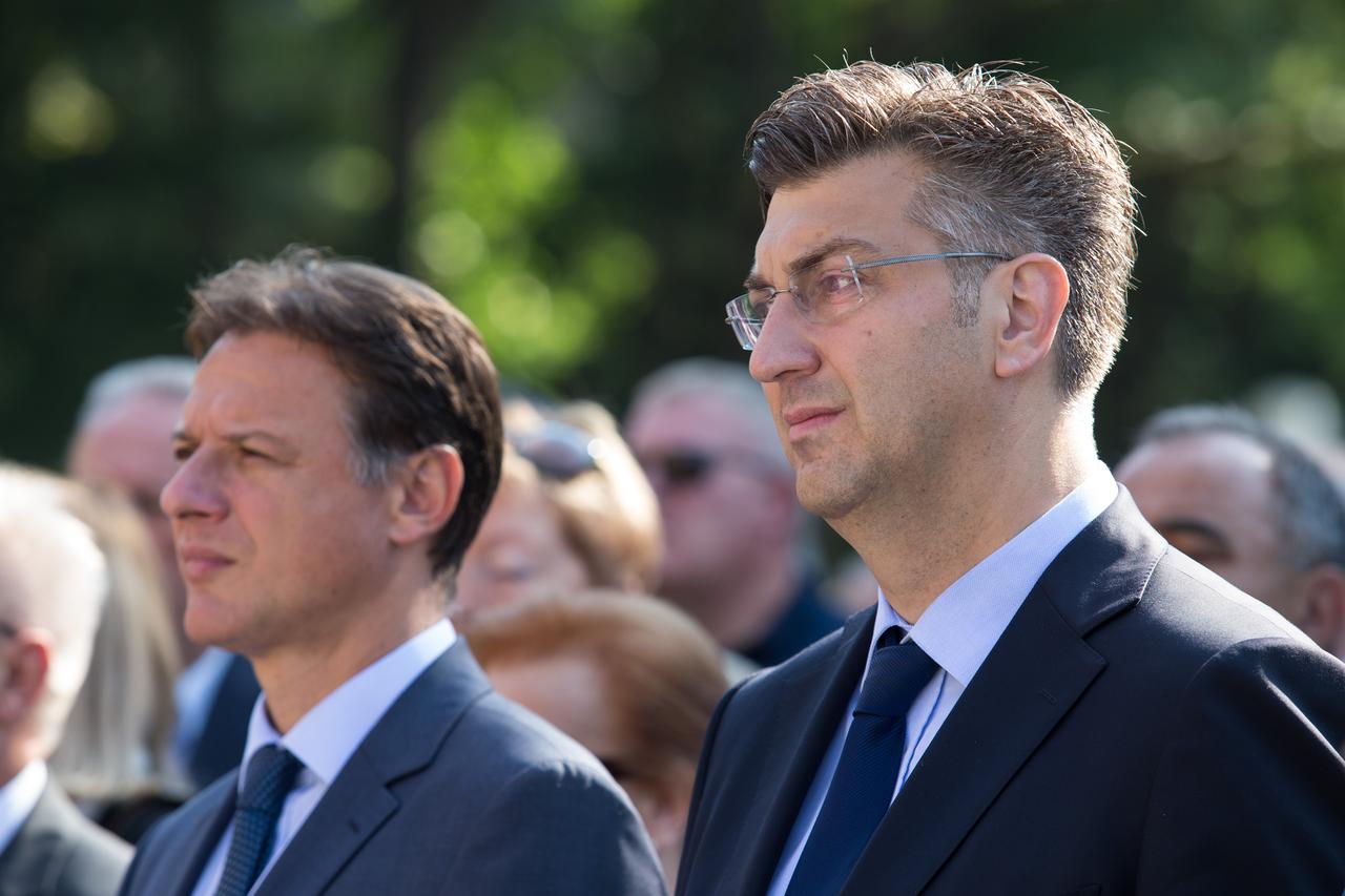 Gordan Jandroković i Andrej Plenković
