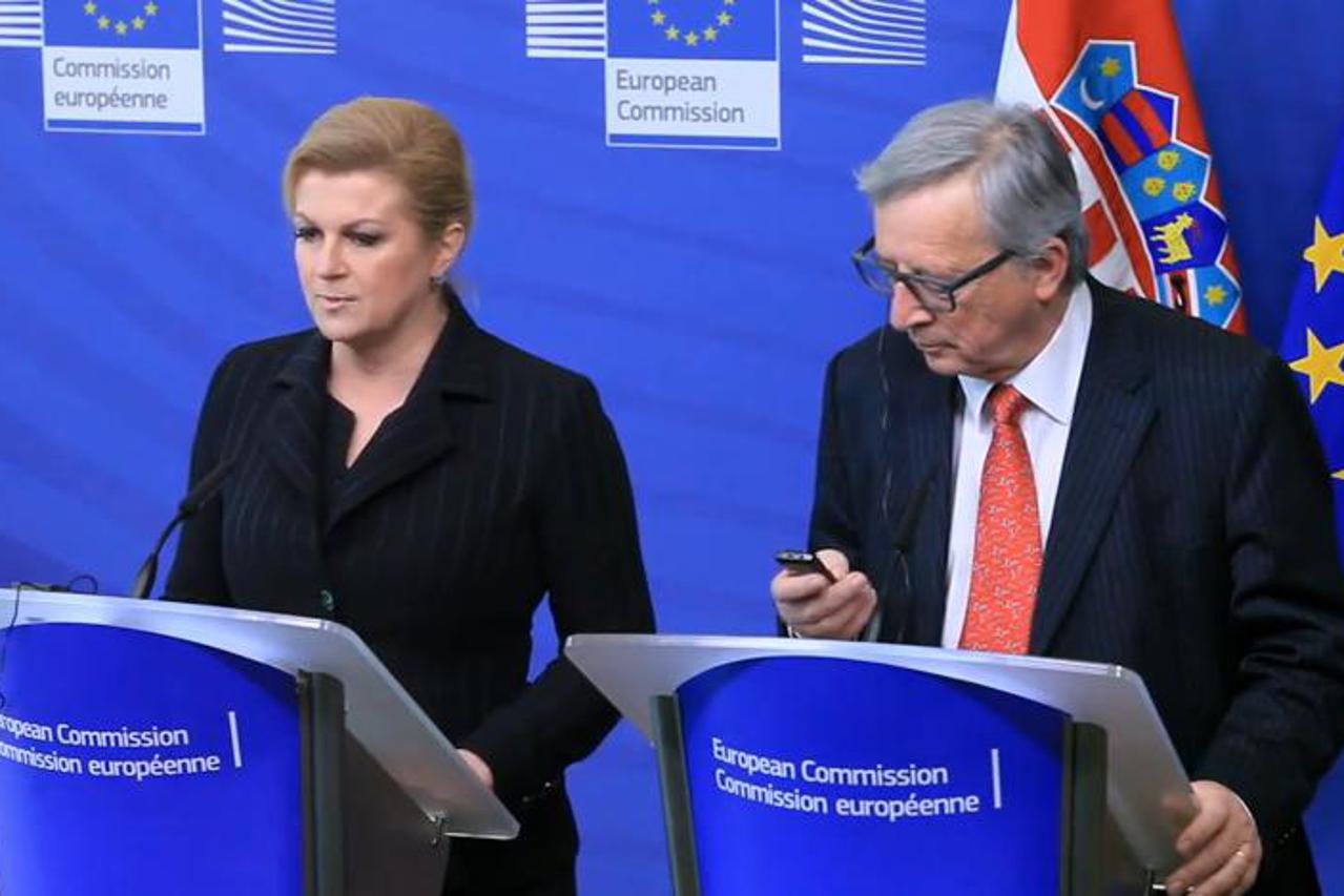 Jean-Claude Juncker, Kolinda Grabar-Kitarović