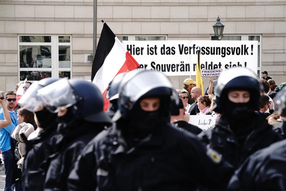 Protest against Corona measures Berlin