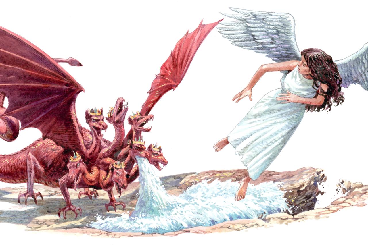 crveni zmaj iz Biblije