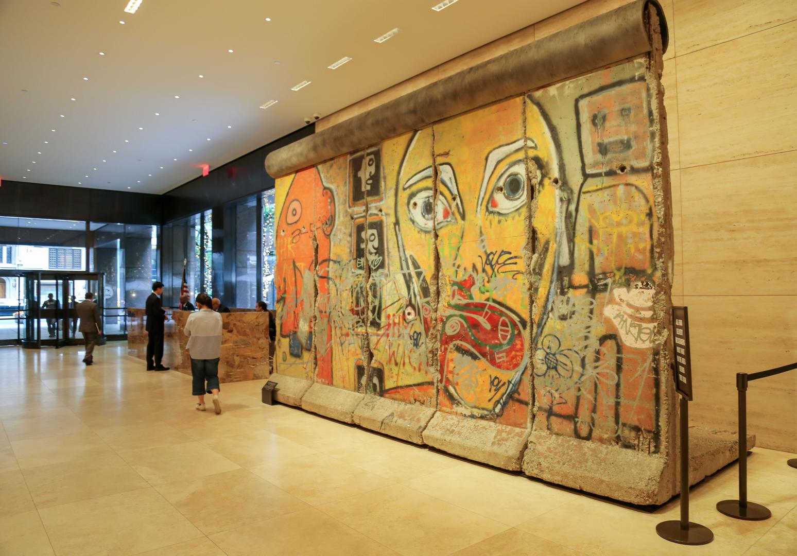 New York ima 5 dijelova Berlinskog zida i svi su vrijedne umjetnine
