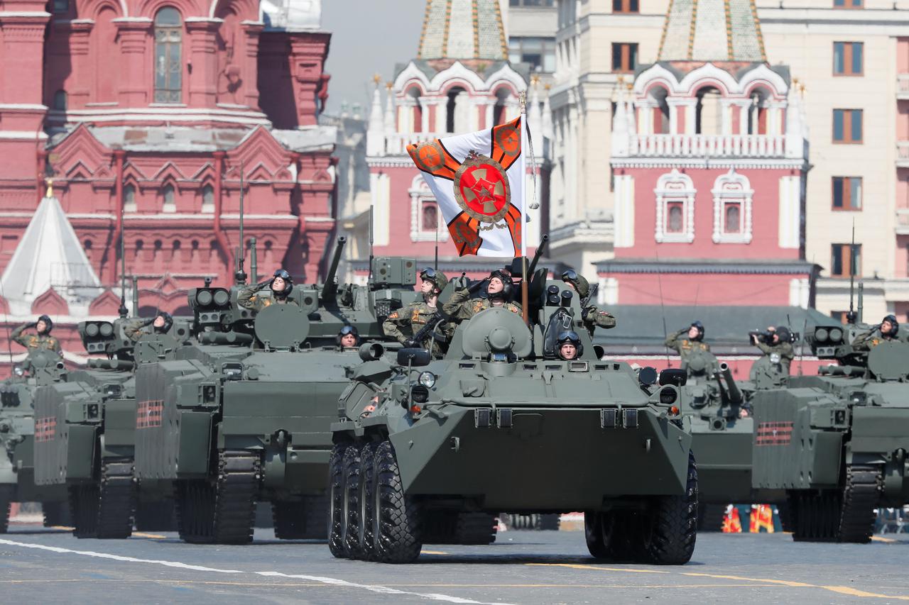 Pripreme za vojnu paradu u Moskvi