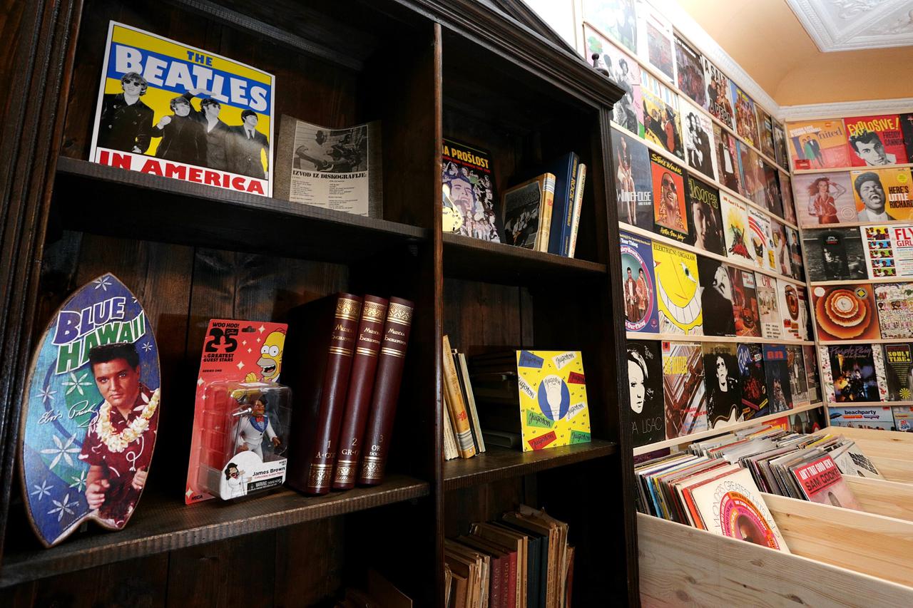 08.04.2015., Zagreb - Jack's record store, prodavaonica vinilnih gramofonskih ploca.  