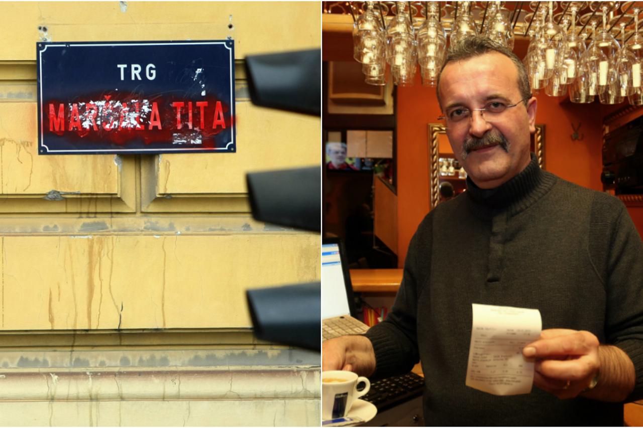 Vlasnik kafića Neven Brajković, prema vlastitom priznanju, skinuo je ploču u utorak oko 16 sati