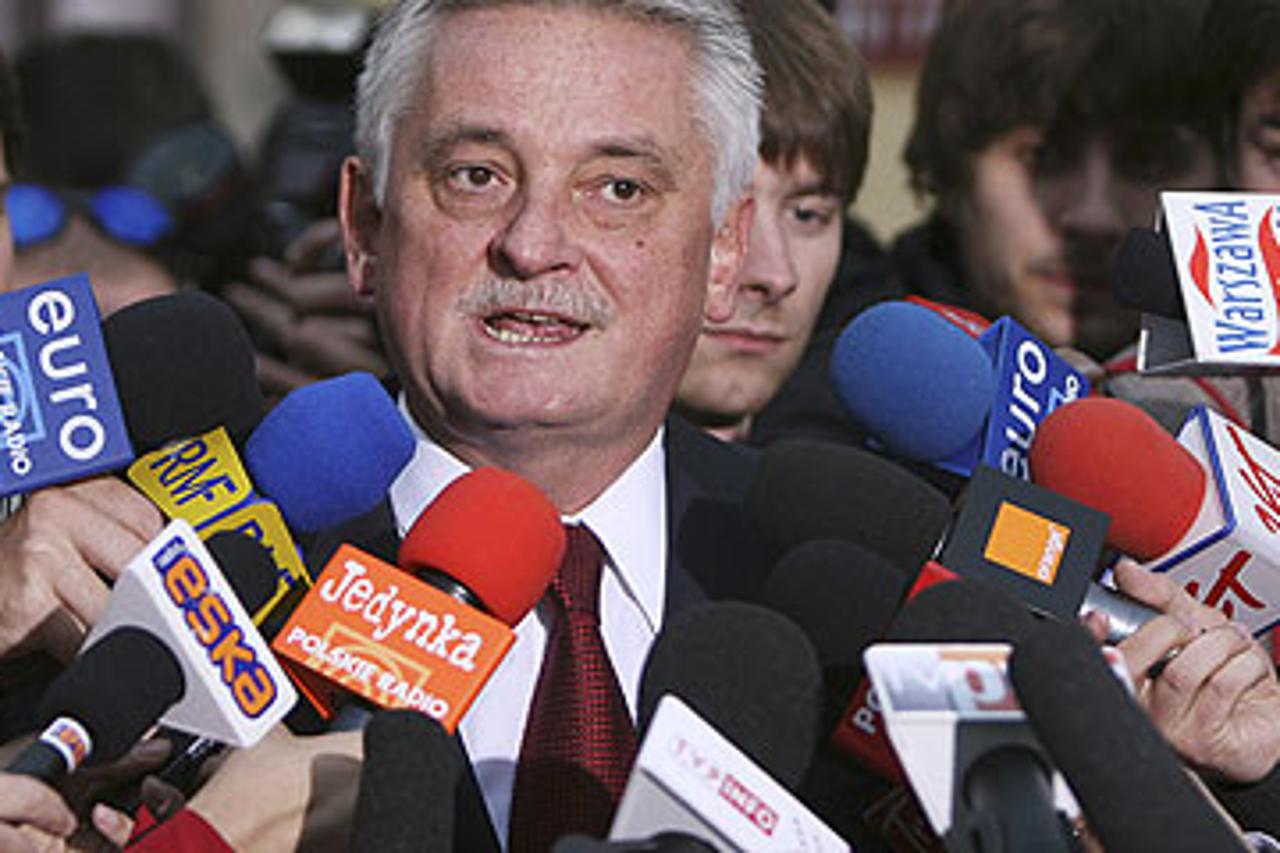 Poljski ministar sporta Miroslaw Drzewiecki