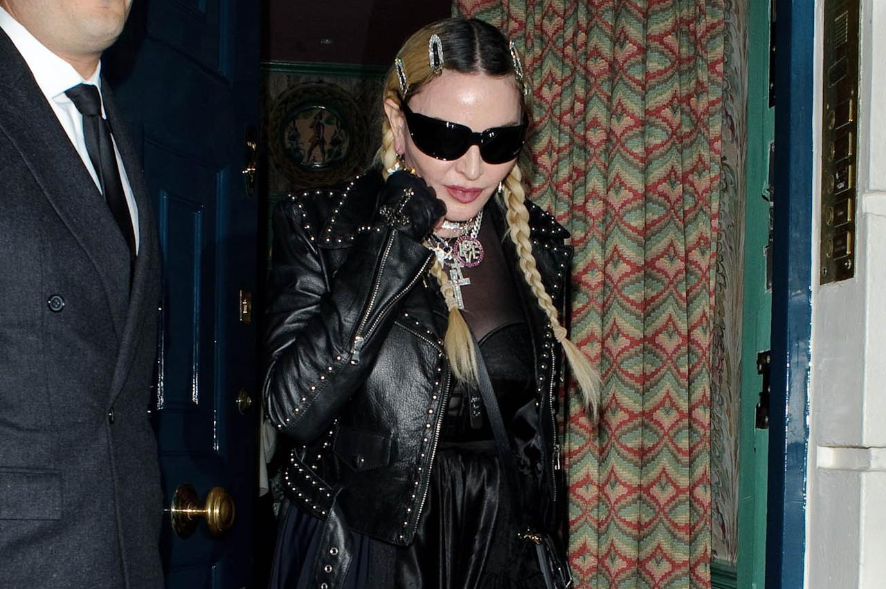 Madonna is seen in London