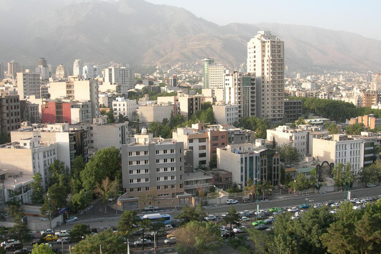 Teheran - ilustracija