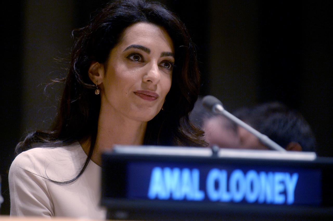 Amal Clooney International human rights lawyer - NYC Amal Clooney, International human rights lawyer Participated on the Appointment Ceremony of Nadia Murad Basee Taha as UNODC Goodwill Ambassador for the Dignity of Survivors of Human Trafficking today at