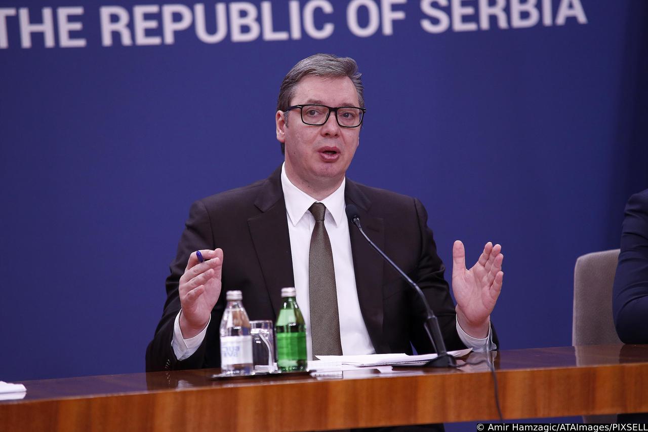 Beograd: Aleksandar Vučić obratio se građanima nakon sastanka Savjeta za nacionalnu sigurnost