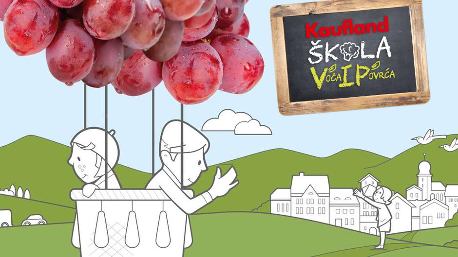 Kaufland pokrenuo novo natjecanje za donaciju svježeg voća i povrća osnovnoškolcima