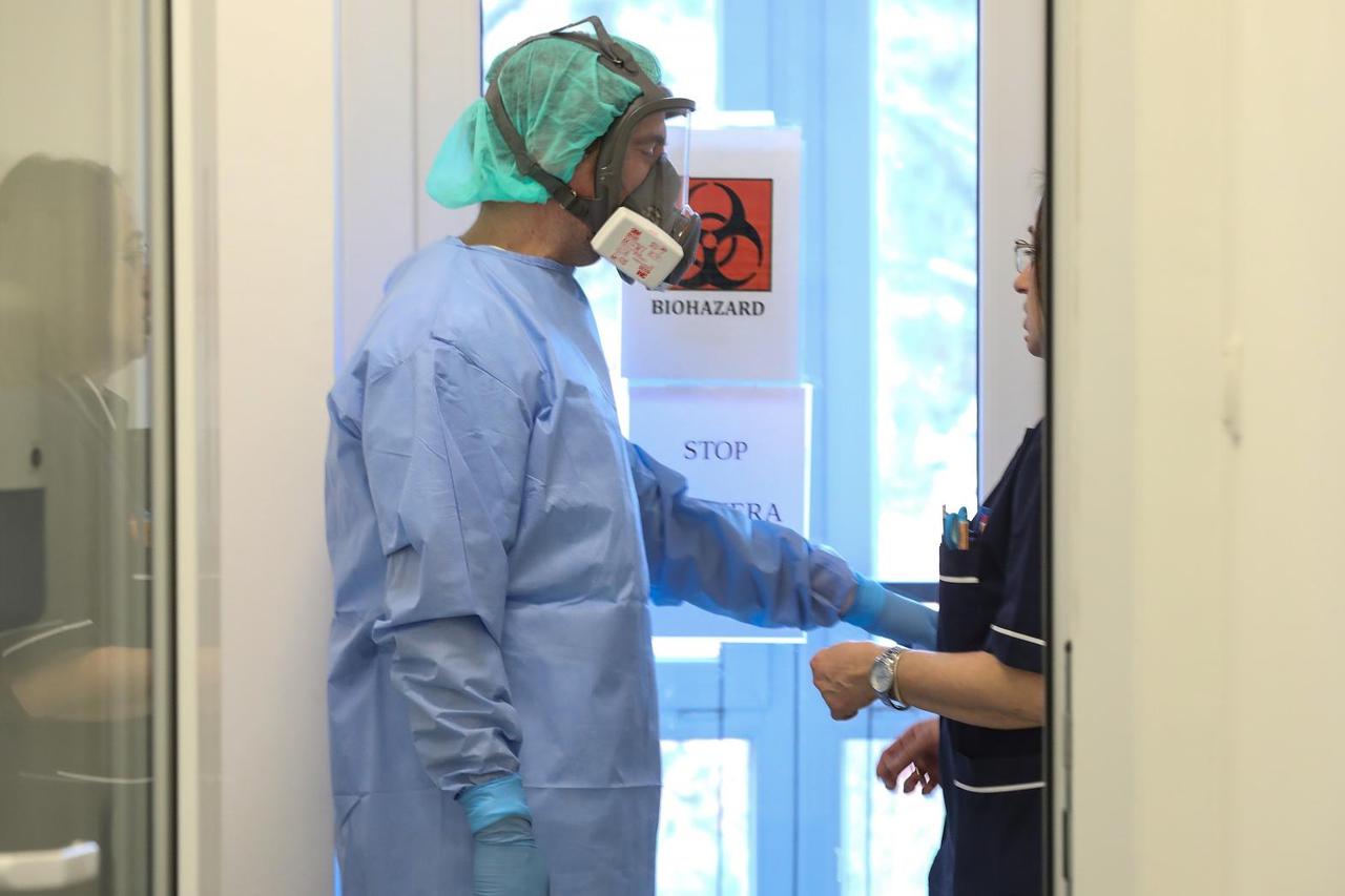 Zagreb: Priprema odjela za prihvat pacijenata u slučaju dolaska koronavirusa