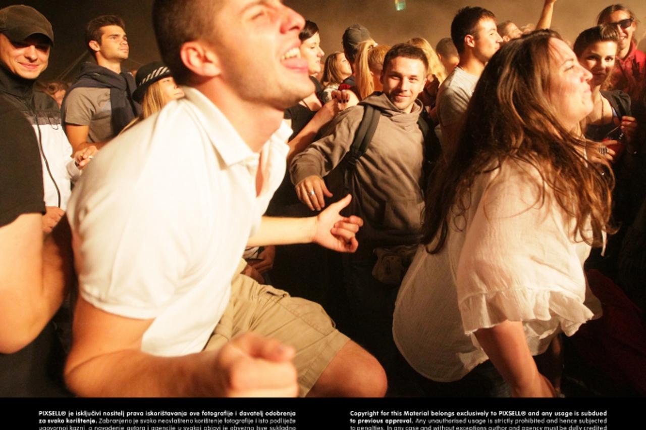 '28.08.2011., Varazdin - Asian Dub Fundation su na najbolji moguci nacin zatvorili Spancirfest - svirkom na MTV-evoj pozornici koja je odusevila nekoliko tisuca njihovih obozavatelja.  Photo: Marijan 