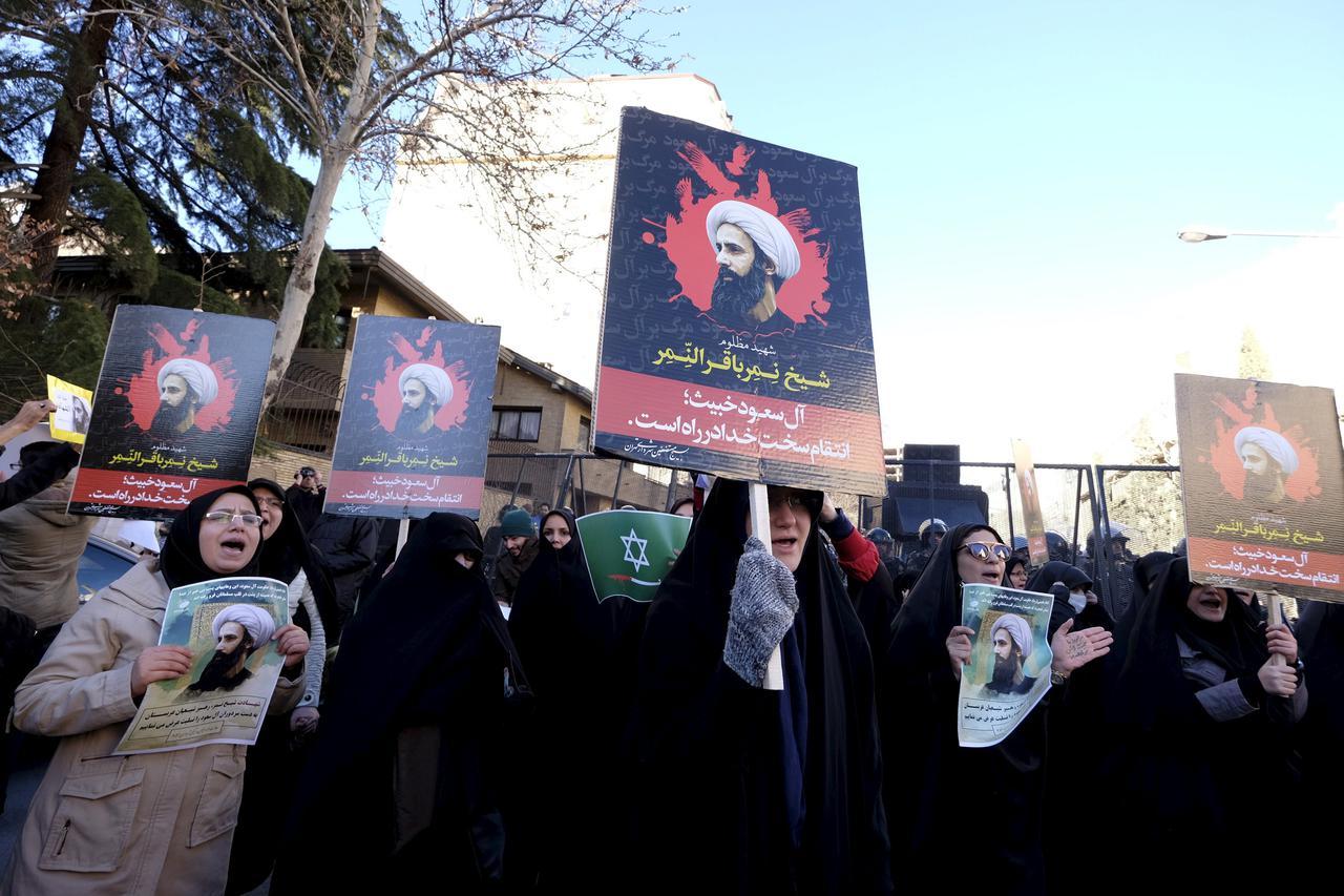 prosvjednici, Iran, Nimr al-Nimr