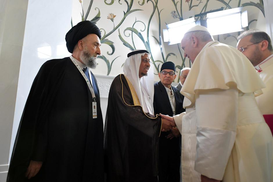 Papa Franjo u Abu Dhabiju