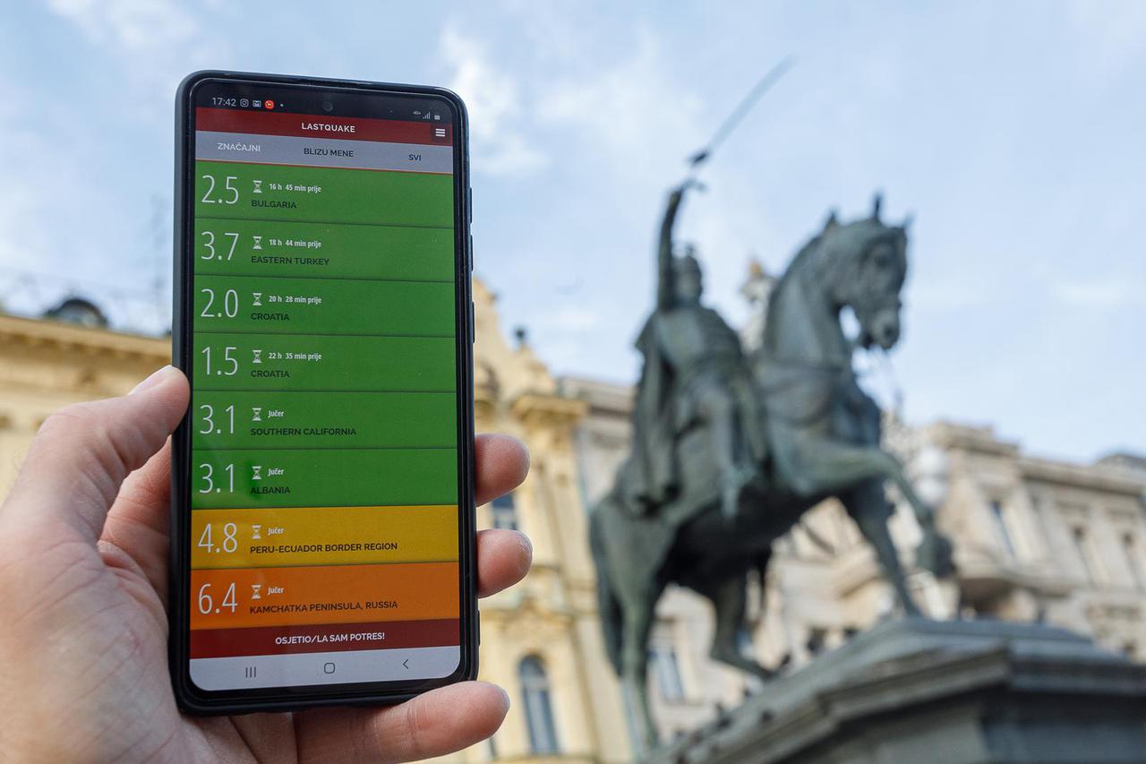 Earthquakes for mobile - aplikacija za praćenje potresa