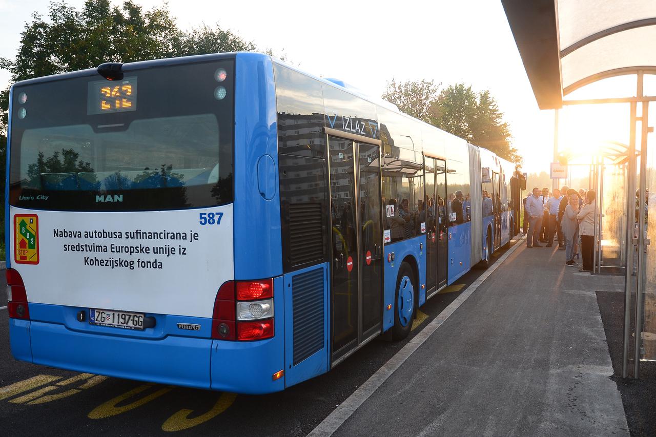 Gradonačelnik u Podbrežju pustio u promet novu ZET autobusnu liniju