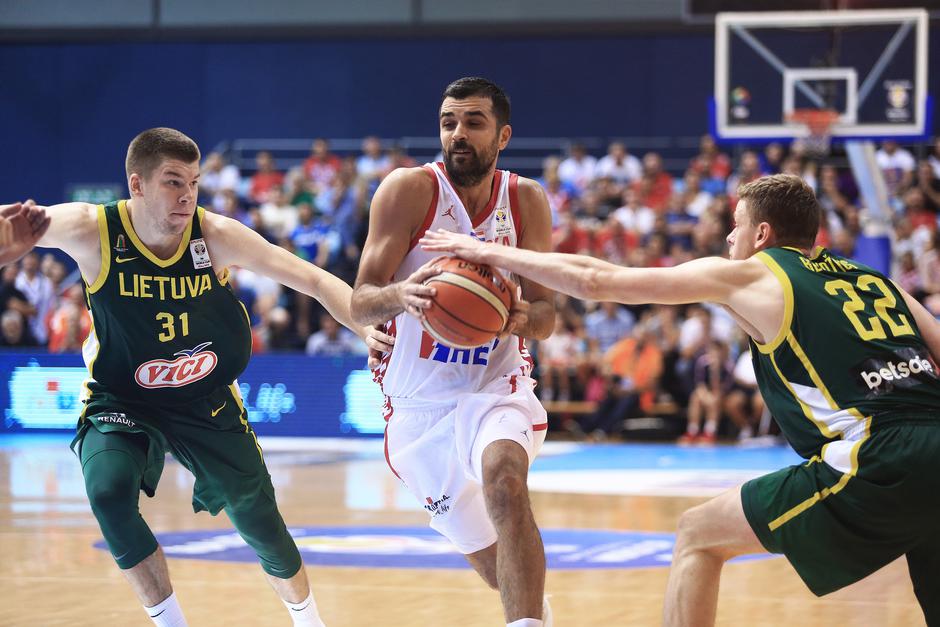 Osijek: 3. krug kvalifikacija za košarkaški Svjetski kup: Hrvatska - Litva