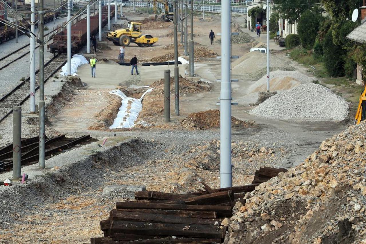 Radovi na rekonstrukciji željezničkog kolodvora Rijeka - Brajdica