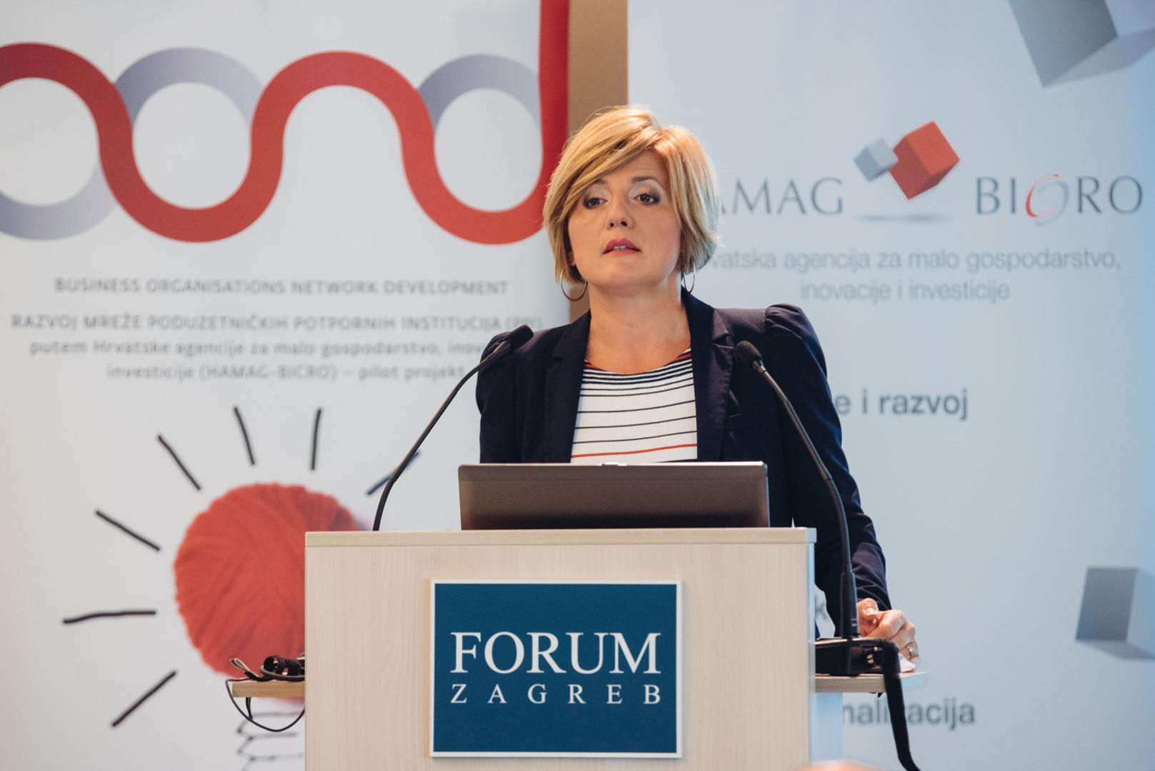 Ana Mandac, pomoćnica ministra gospodarstva, poduzetništva i obrta