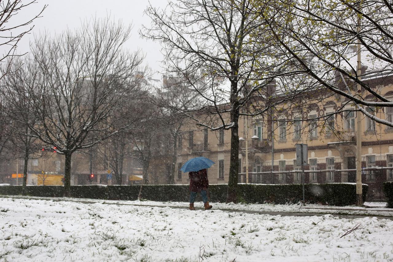 Snijeg u Osijeku