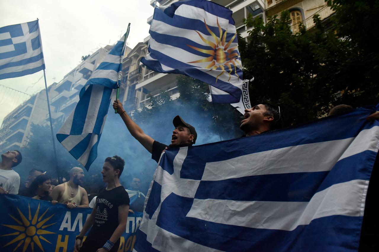 Prosvjed u Grčkoj