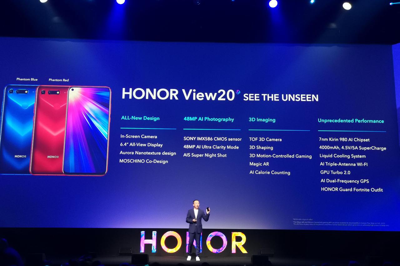 Novi mobitel Honor View20