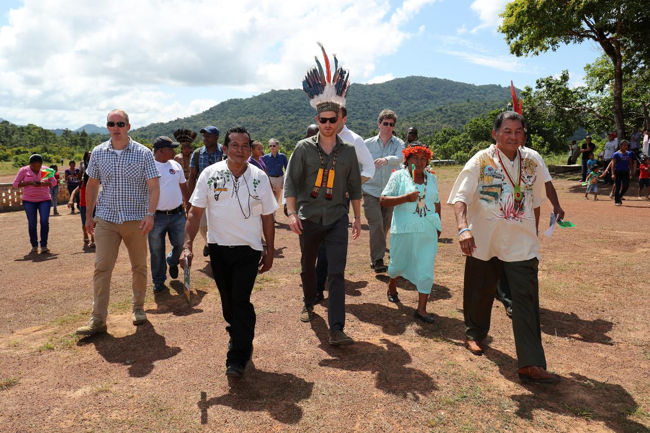 Princ Harry posjetio je Gvajanu 2016.