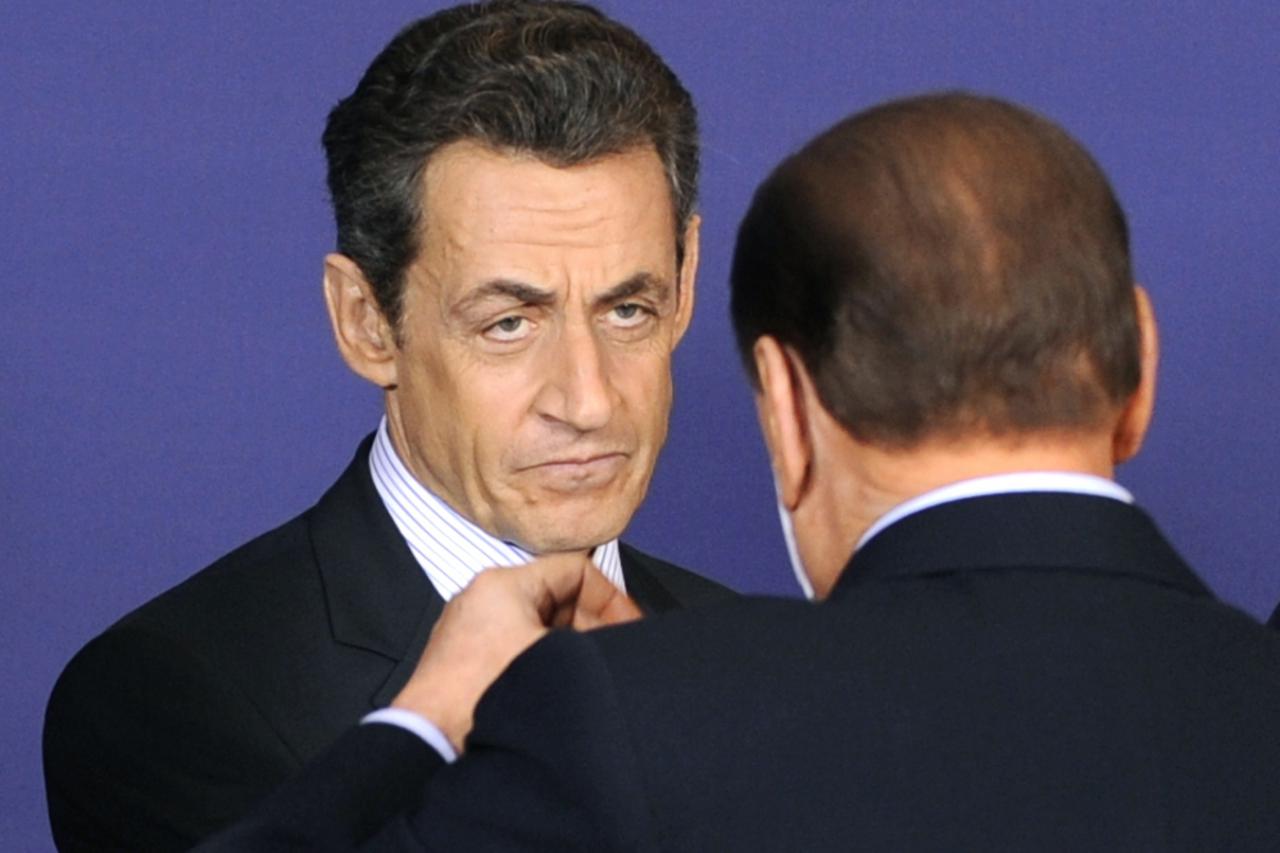 Sarkozy Berlusconi