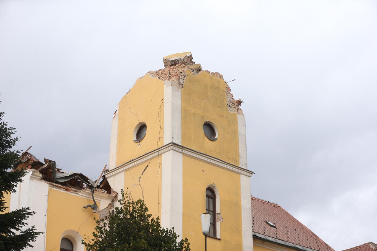 Porušena crkva u Kravarskom kraj Velike Gorice