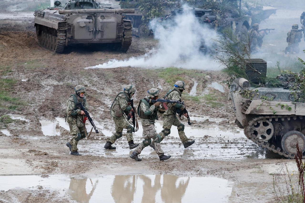 Američke, NATO i ukrajinske snage na vojnoj vježbi u Ukrajini