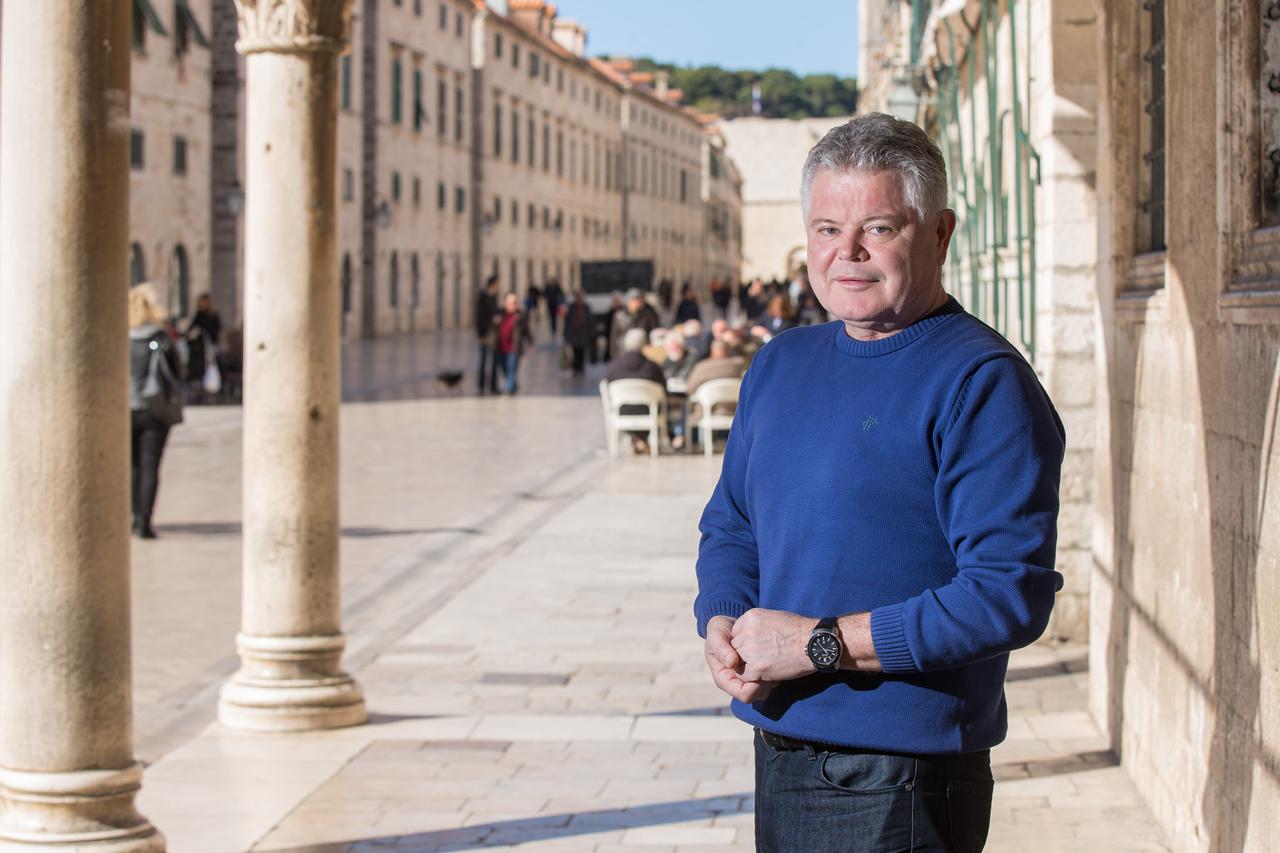 19.02.2015., Dubrovnik - Andro Vlahusic, bivsi dubrovacki gradonacelnik i kandidat za gradonacelnika u 2015. godini. Photo: Grgo Jelavic/PIXSELL