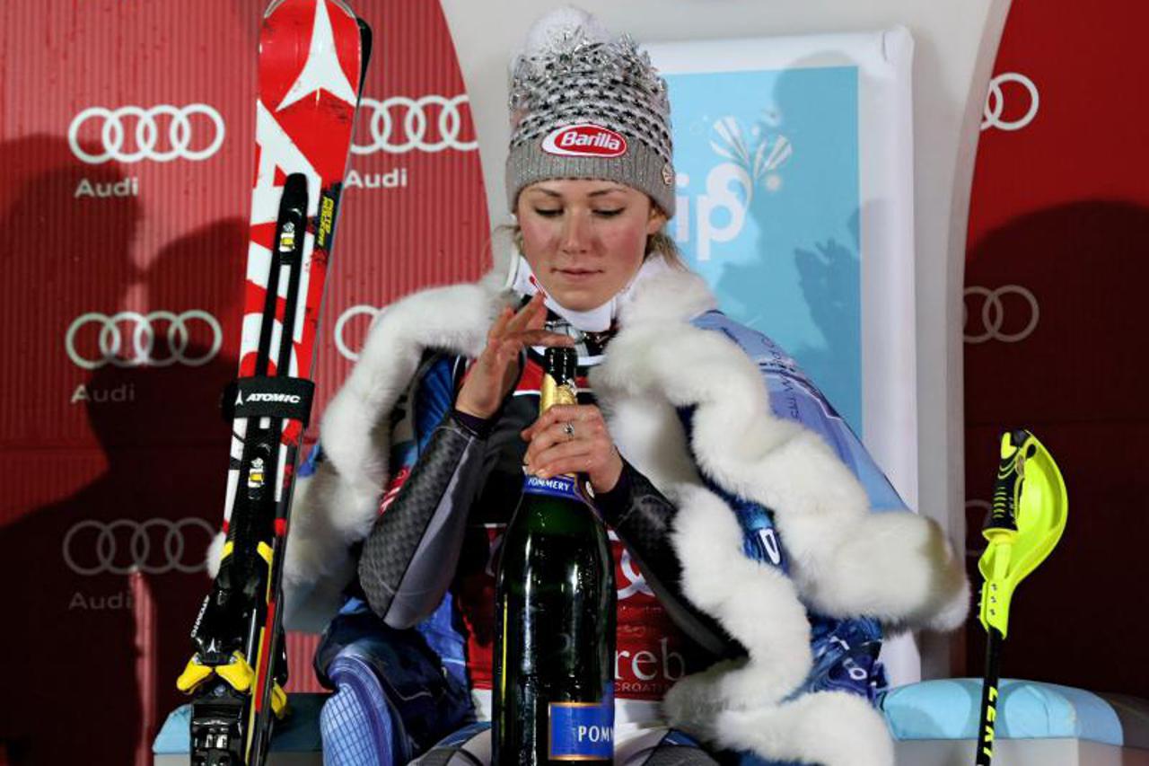 Sljeme, skijanje, Snježna kraljica, Mikaela Shiffrin  (1)