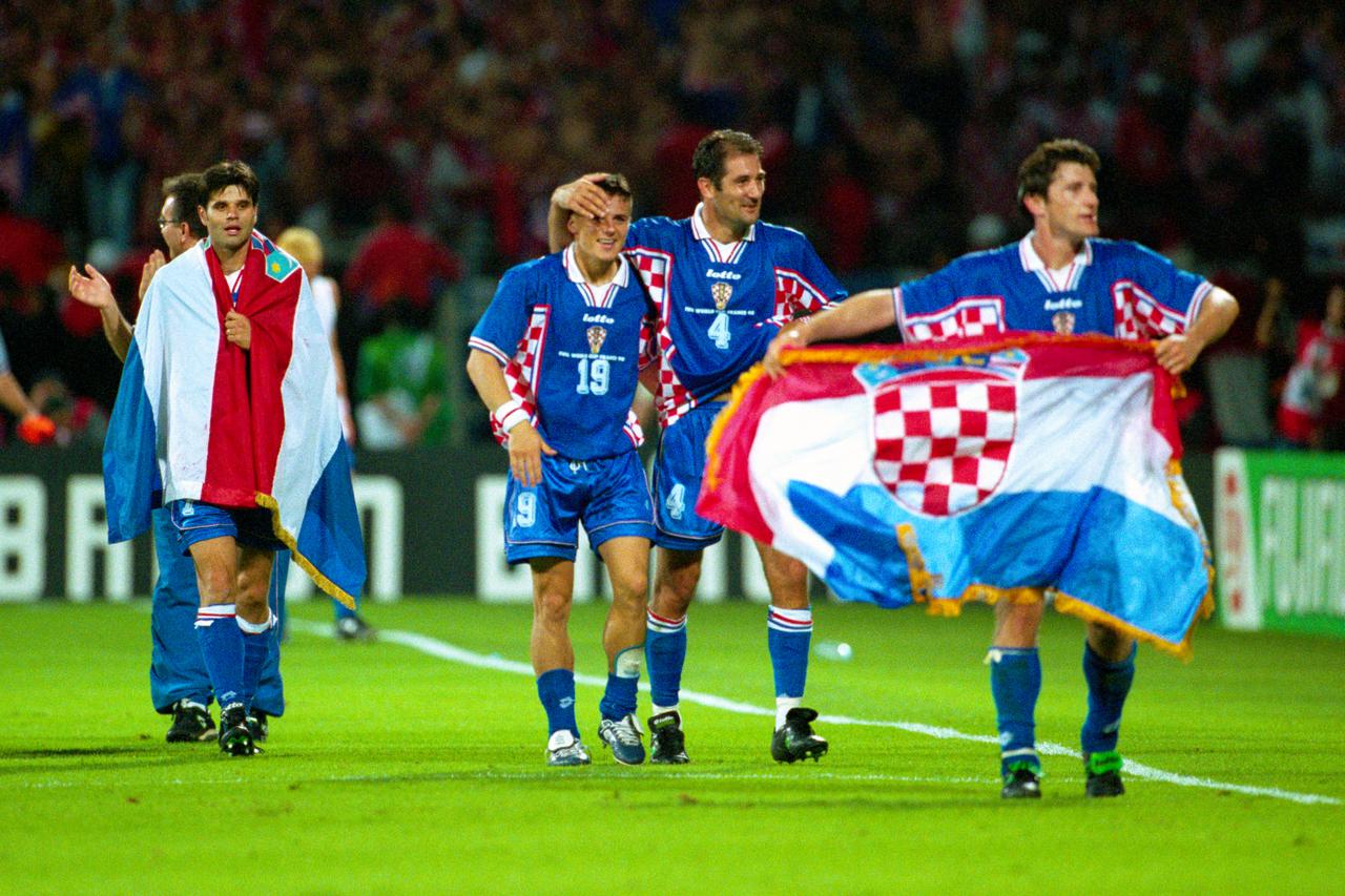 Lyon: SP u nogometu, utakmica Hrvatska - Njema?ka, 1998.