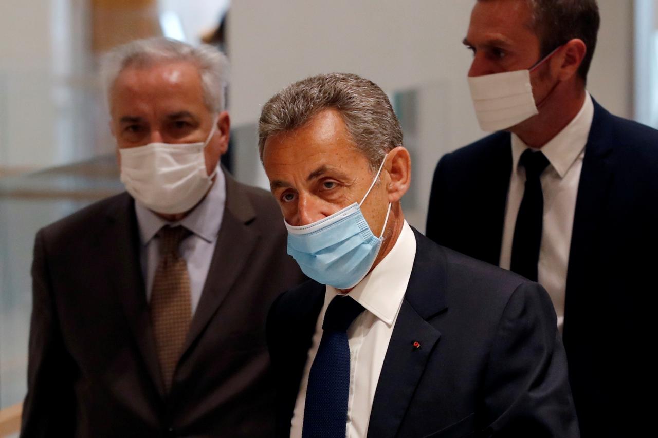 FILE PHOTO: Verdict in trial of former French President Sarkozy