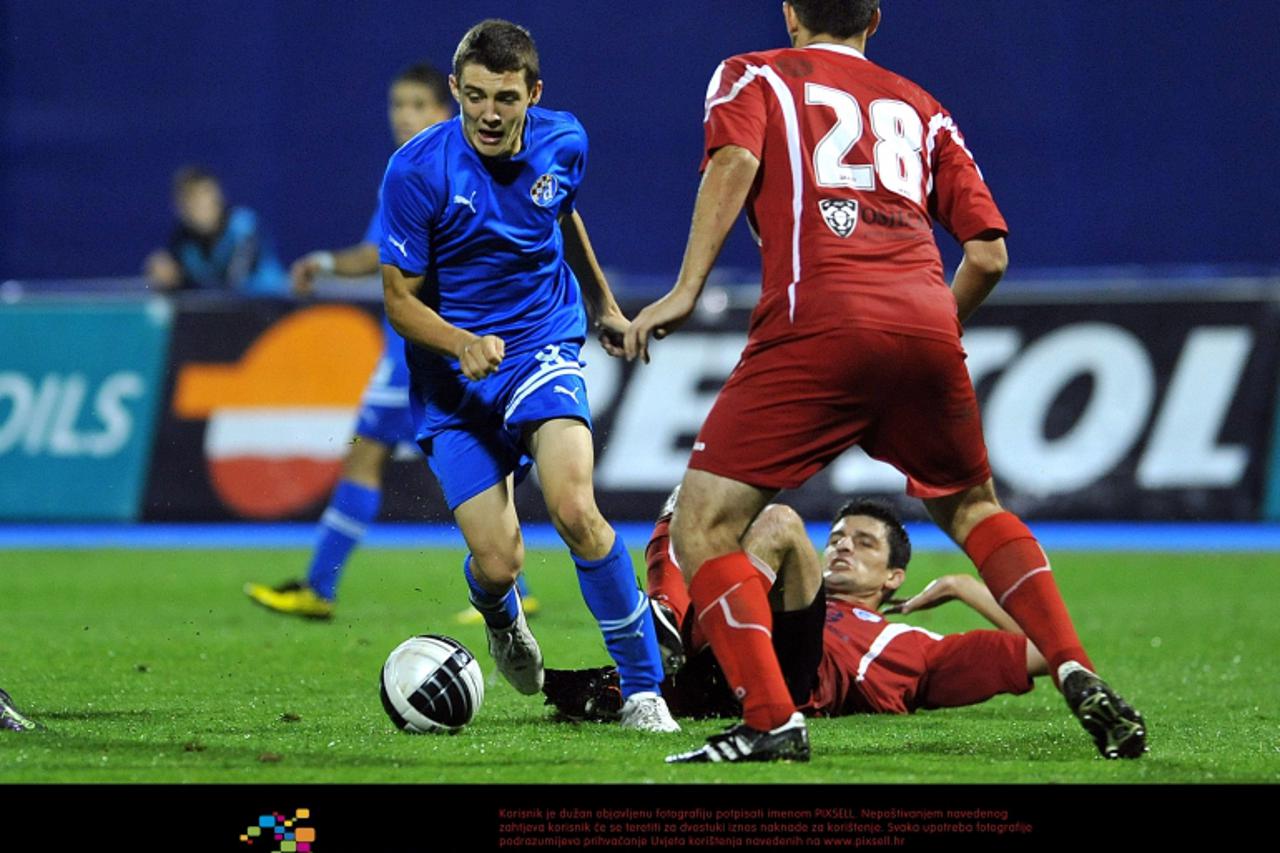 '30.07.2011., stadion u Maksimiru, Zagreb - 1. HNL, 2. kolo, GNK Dinamo Zagreb - Cibalia Vinkovci. Mateo Kovacic(8).  Photo: Goran Stanzl/PIXSELL'