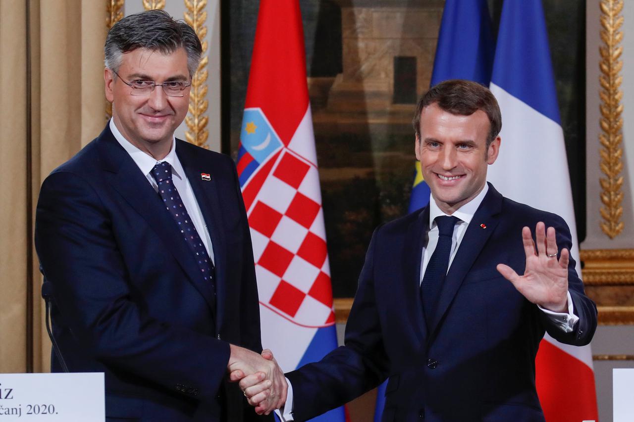 Plenković i Macron