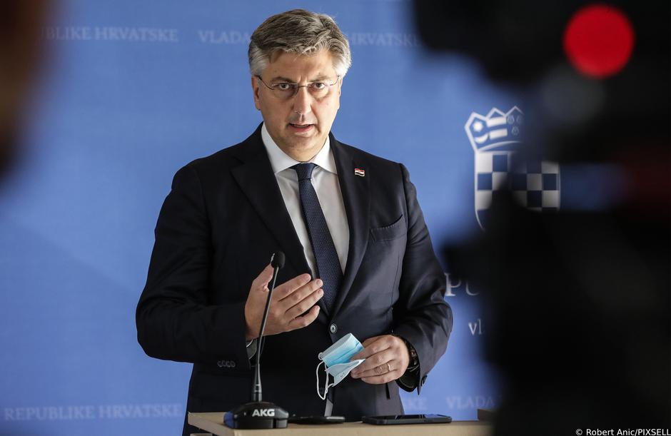 Zagreb: Premijer Plenković nakon sjednice Vlade obratio se medijima