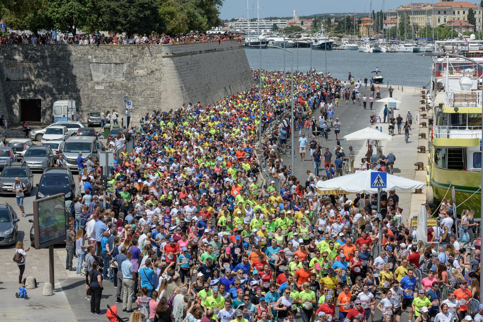 Na nedjeljnoj humanitarnoj utrci u Zadru Wings For Life World Run sudjelovalo je 8.500 natjecatelja koji su trčali za one koji ne mogu