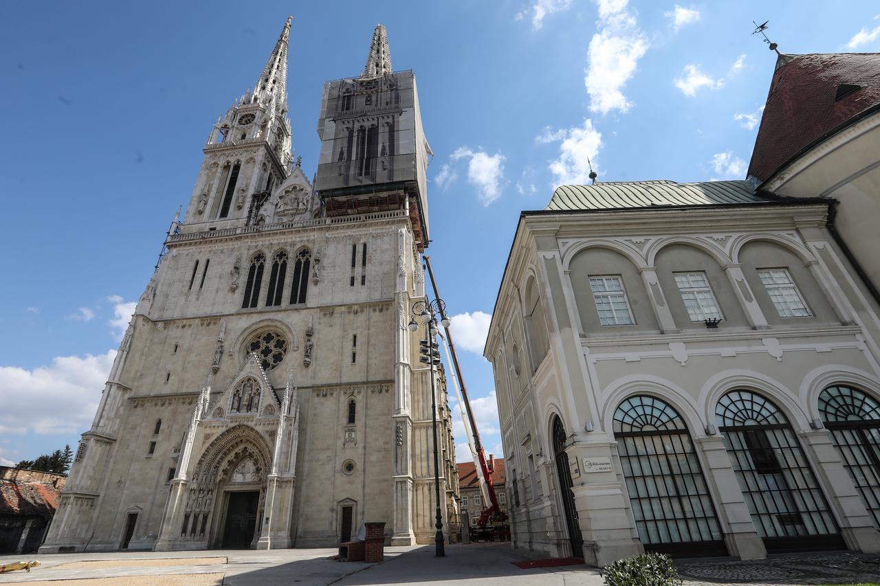 Započela sanacija zagrebačke katedrale