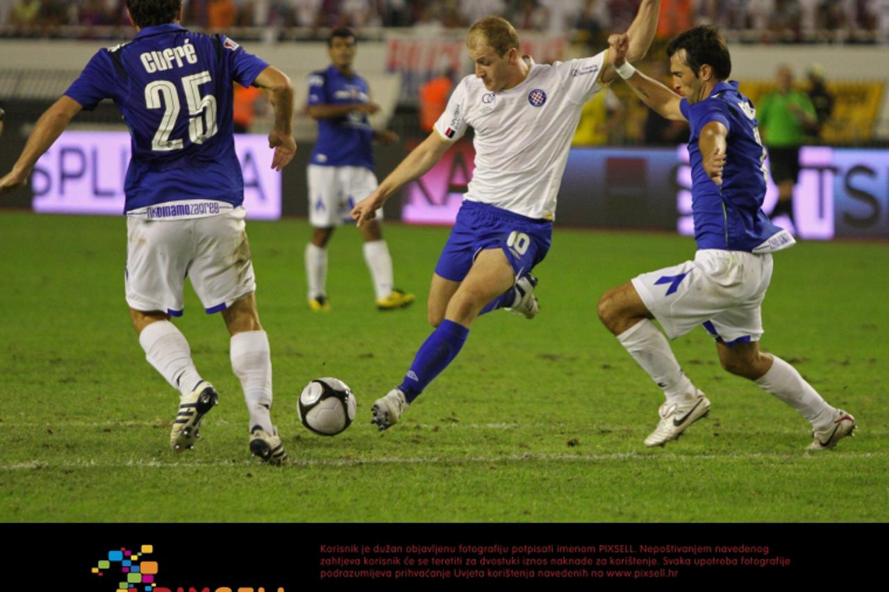\'11.09.2010., Poljud, Split - Nogometna utakmica 7. kola Prve HNL, NK Hajduk - NK Dinamo. Senijad Ibricic.  Photo: Ivana Ivanovic/PIXSELL\'